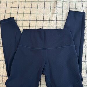 Lululemon high rise diamond align leggings size 8 25”